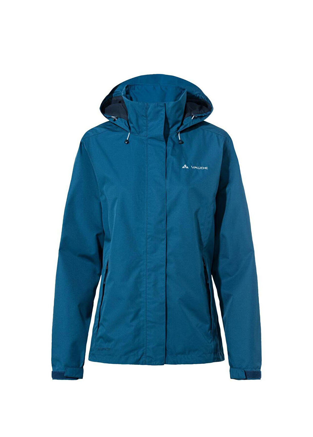 Vaude Escape Light Mavi Kapüşonlu Kadın Yağmurluk