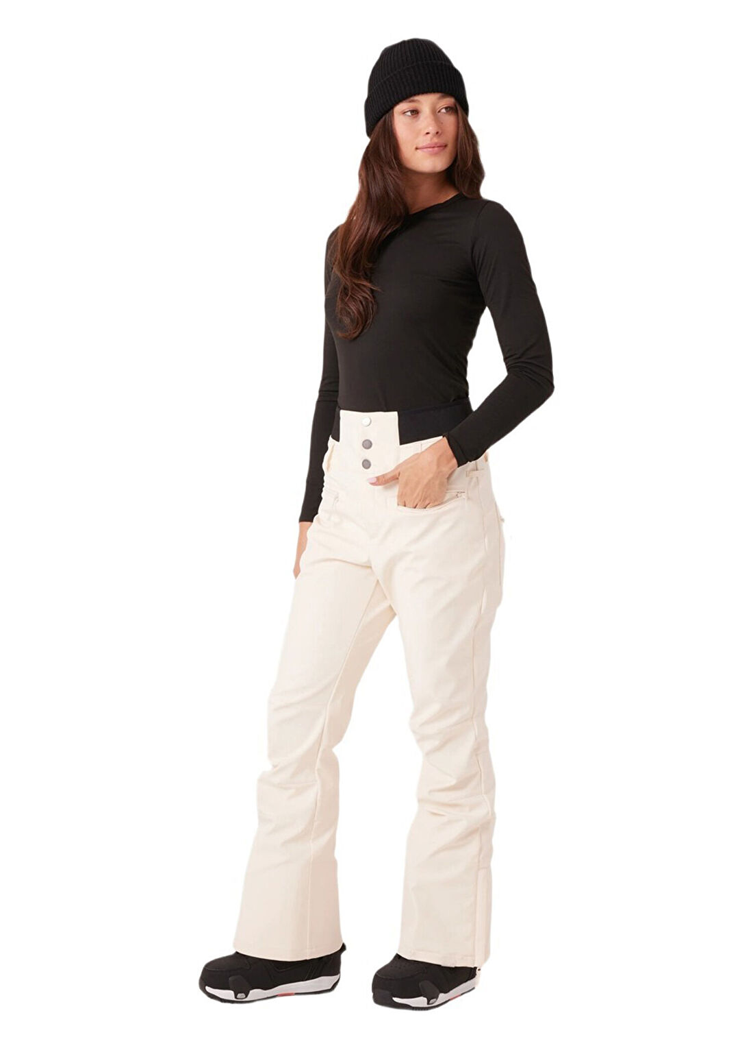 Roxy Rising High Pt Kadın Snowboard Pantolonu görsel 2