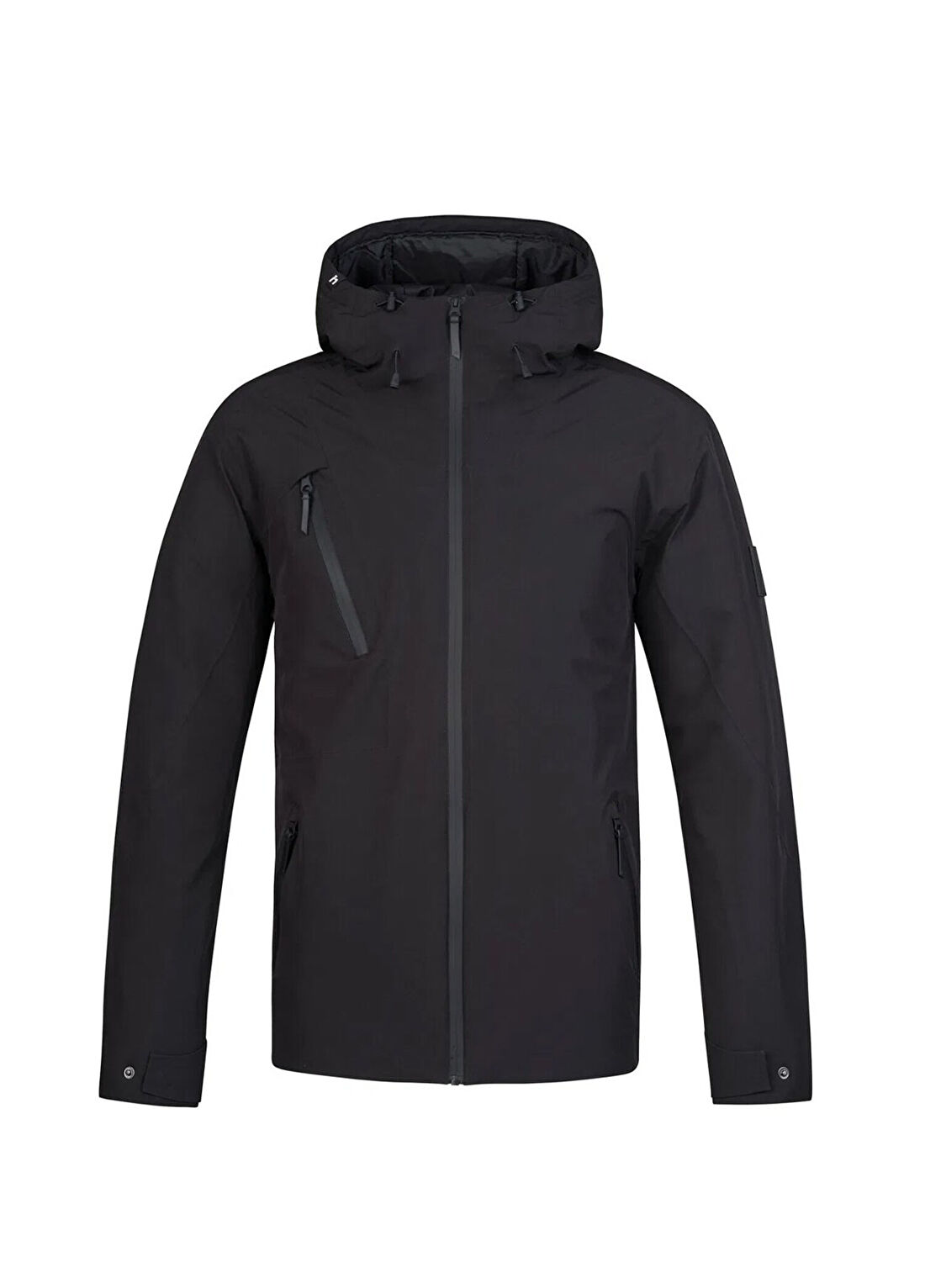 Hannah Derk II Anthracite Kapüşonlu Erkek Outdoor Mont