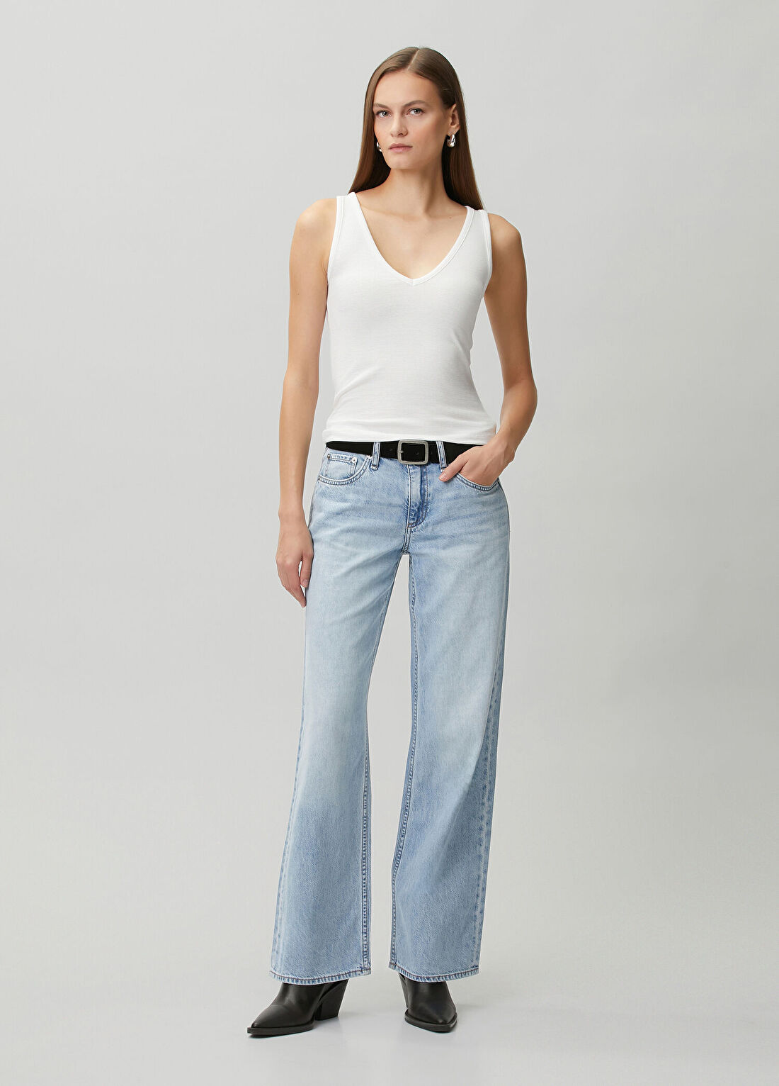 Rag&Bone Cam Açık Mavi Jean Pantolon