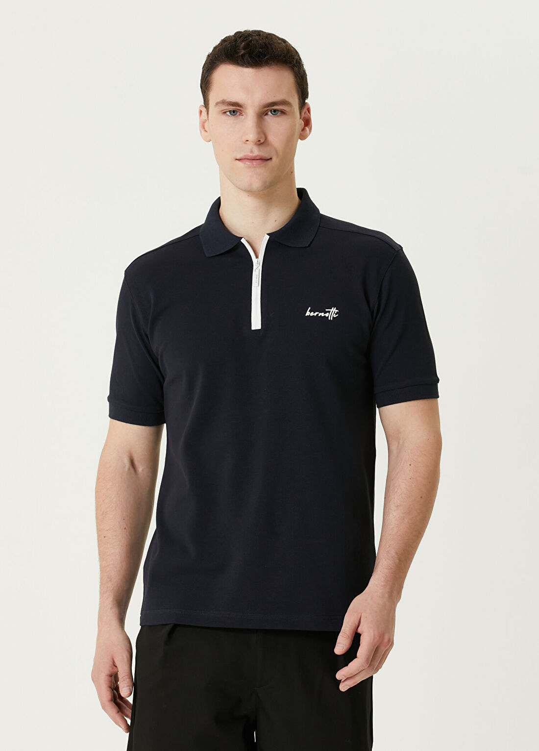 Bernotti Lacivert Polo T-shirt