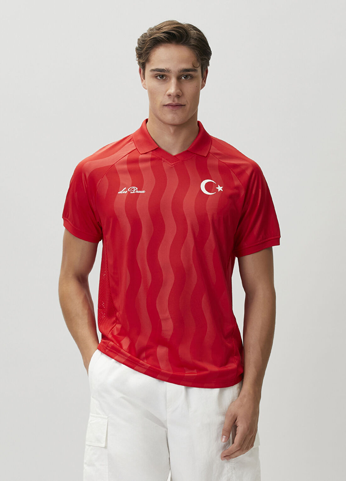 Les Deux Turkey Football Jersey Kırmızı T-shirt