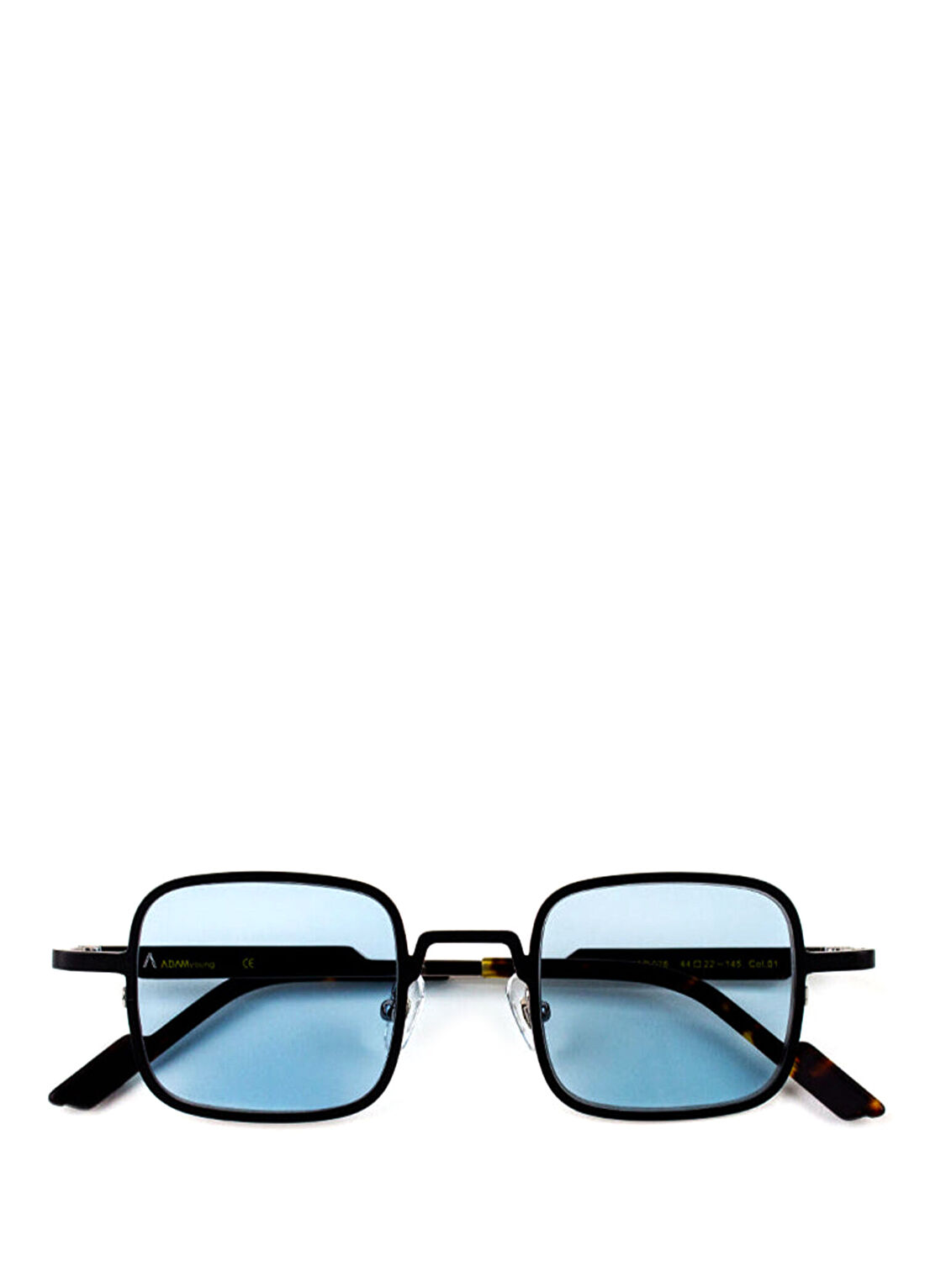 Adam Young AD 026 COL.01 Siyah Metal Unisex Güneş Gözlüğü