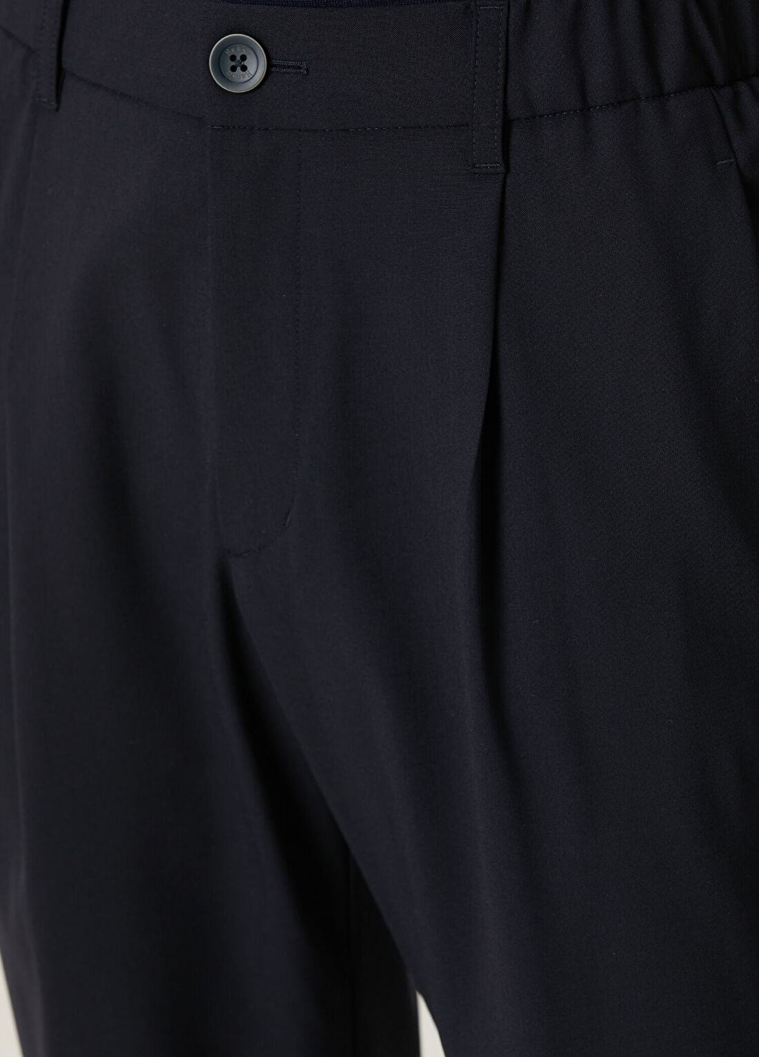 Herno Lacivert Beli Kordonlu Pantolon görsel 4