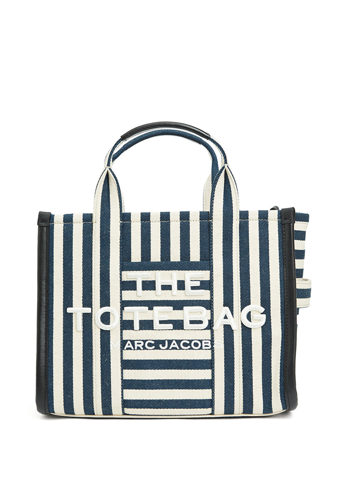 Marc Jacobs Medium Lacivert Beyaz Kadın Alışveriş Çantası