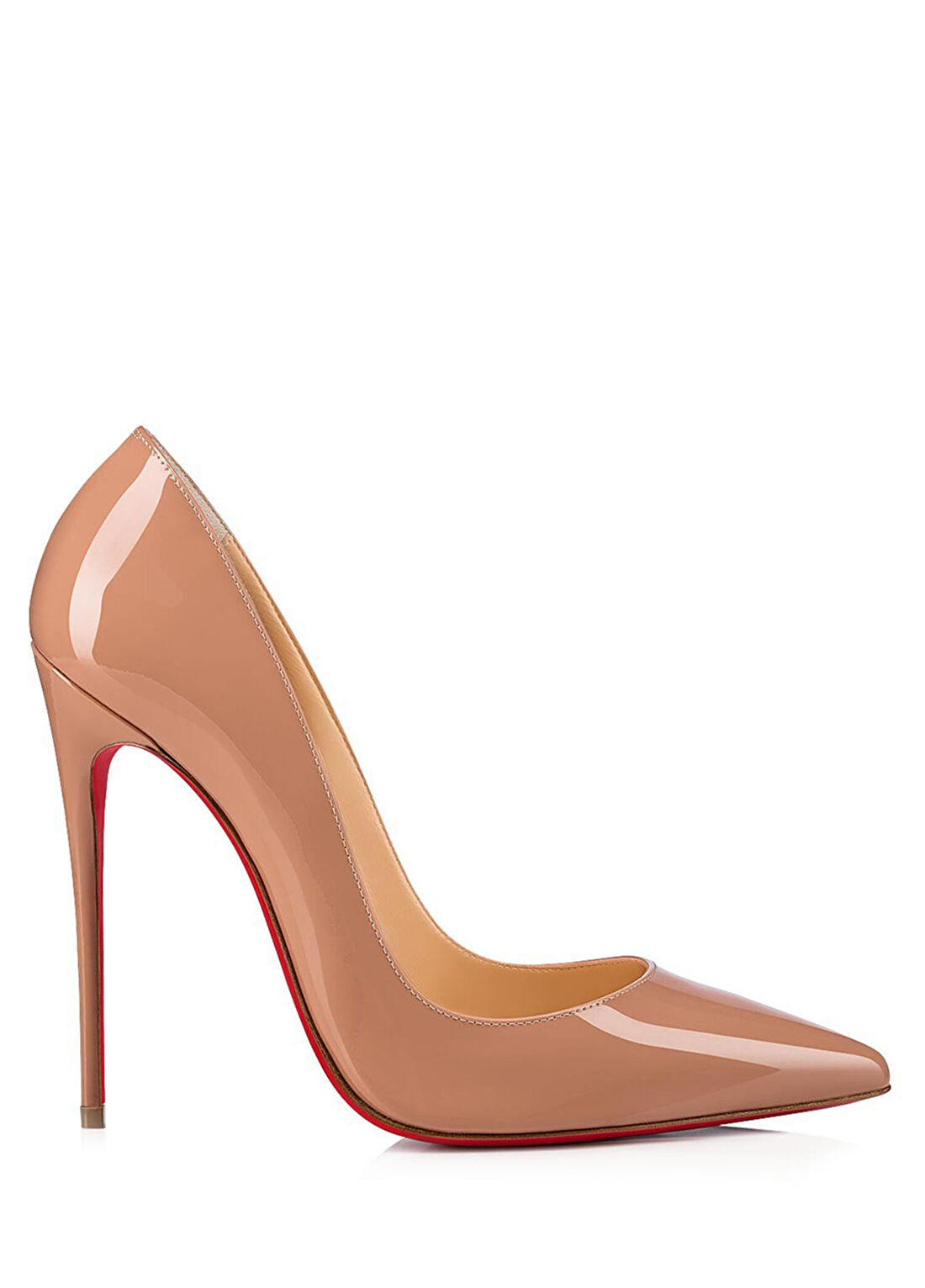 Christian Louboutin So Kate Nude Deri Stiletto