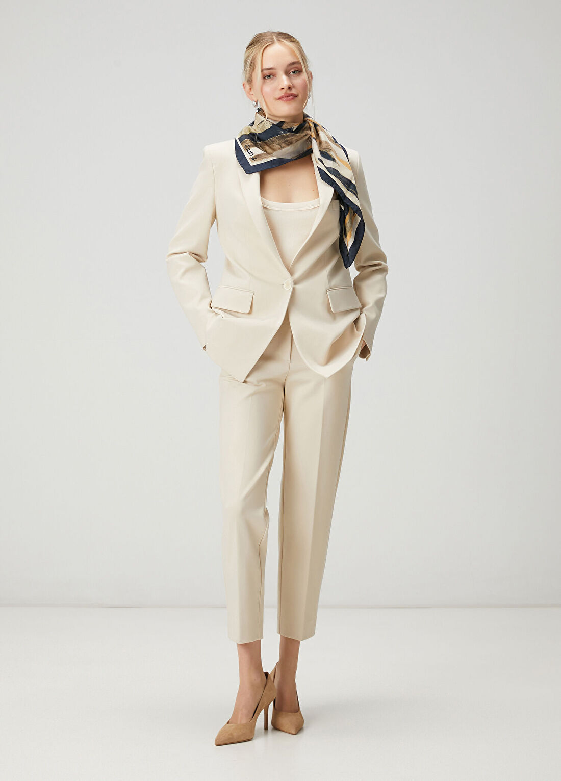Beymen Club Bej Blazer görsel 2