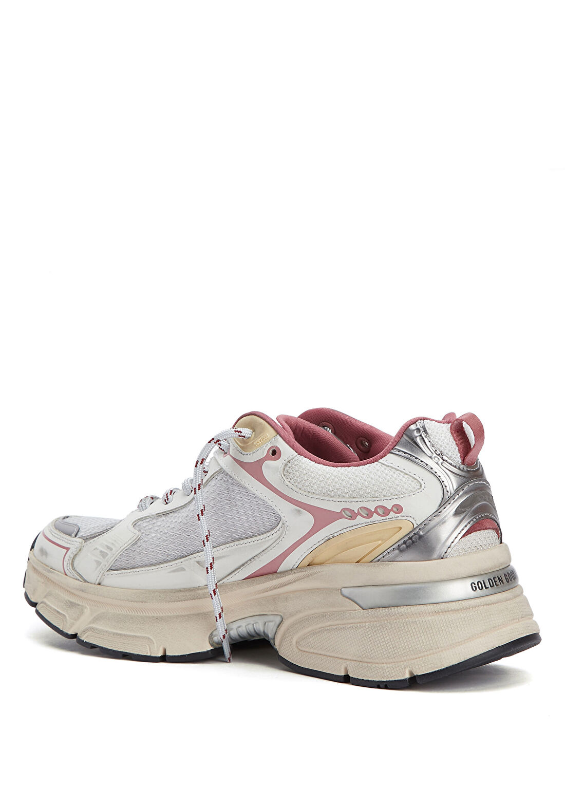 Golden Goose Lightstar Silver Kadın Sneaker görsel 3