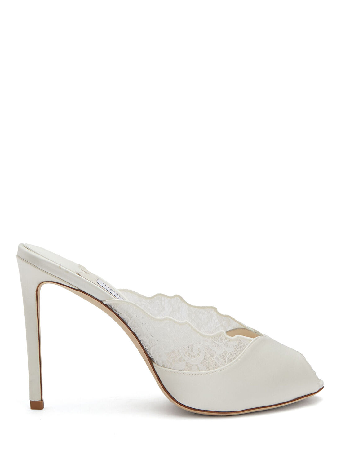 Jimmy Choo Brigitte Beyaz Kadın Terlik