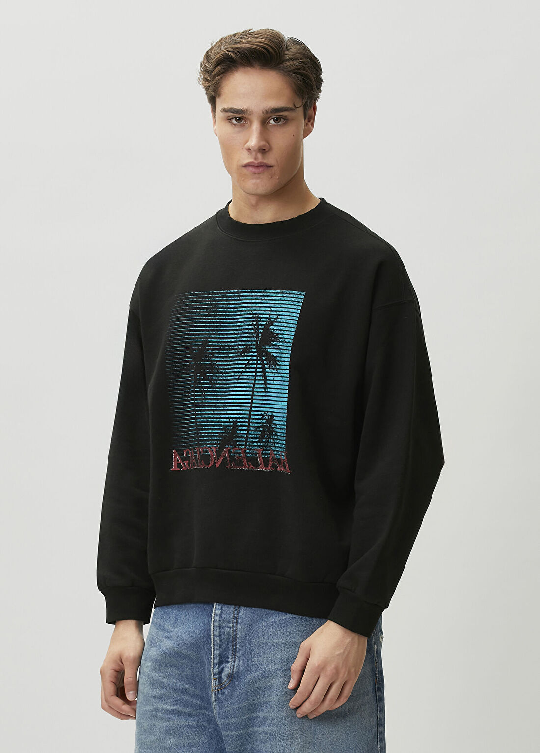 Balenciaga Siyah Sweatshirt