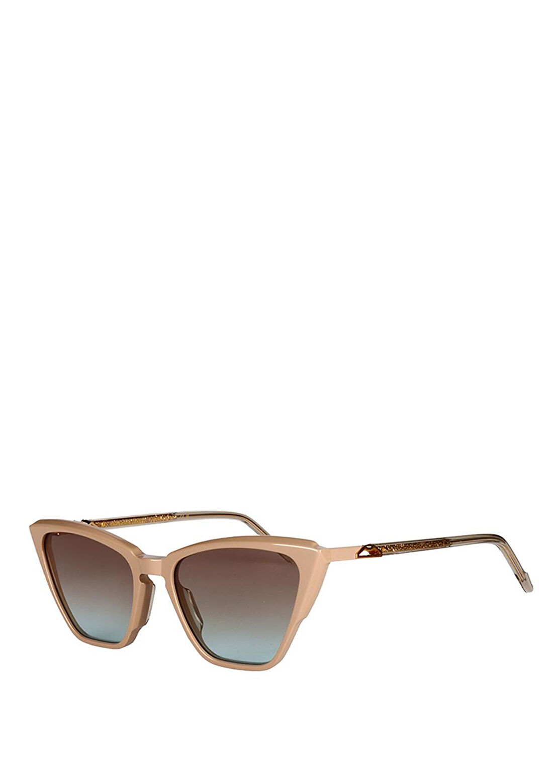 Original Vintage Sunglasses Naples Bay NB 01 Col BAY Ivory Bej Asetat Kadın Güneş Gözlüğü