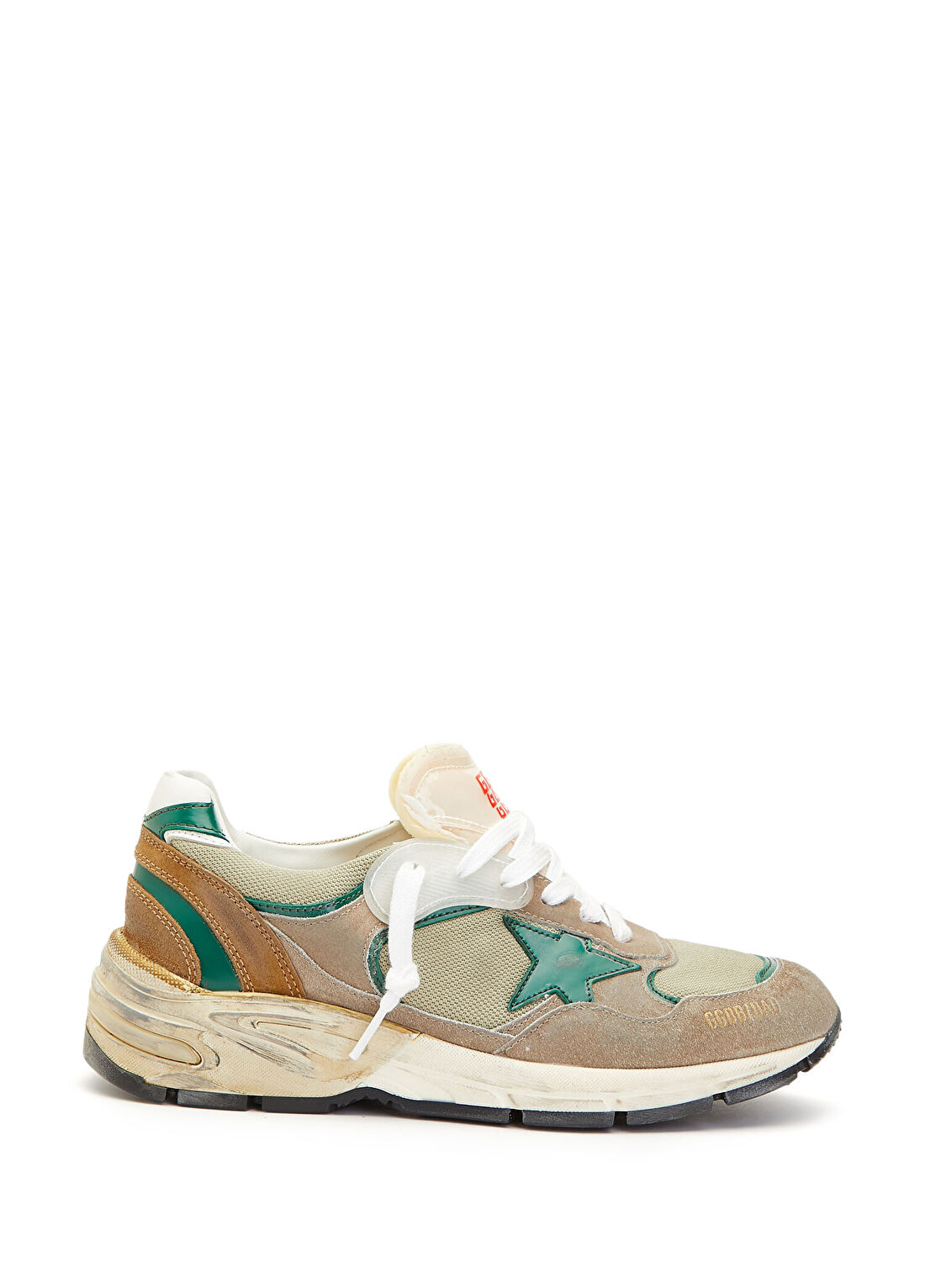 Golden Goose Dad Taba Beyaz Kadın Deri Sneaker