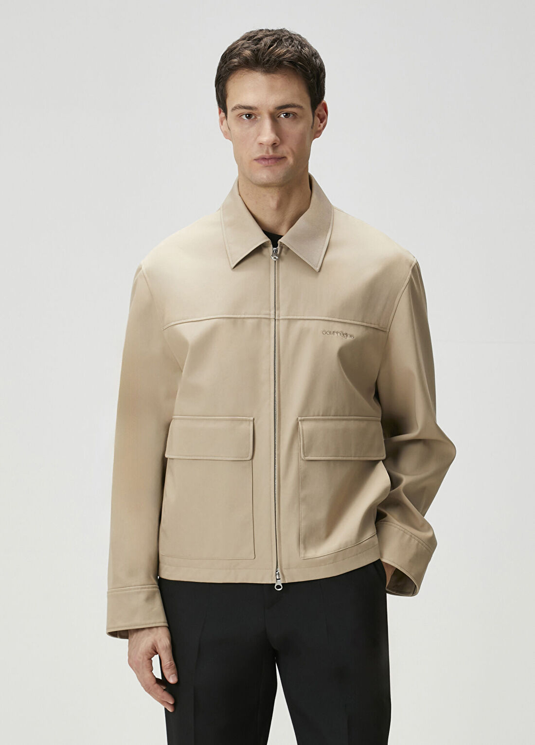 Courreges Bej Ceket