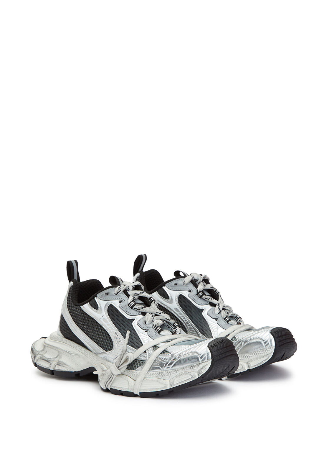 Balenciaga 3XL Siyah Gri Kadın Sneaker görsel 2