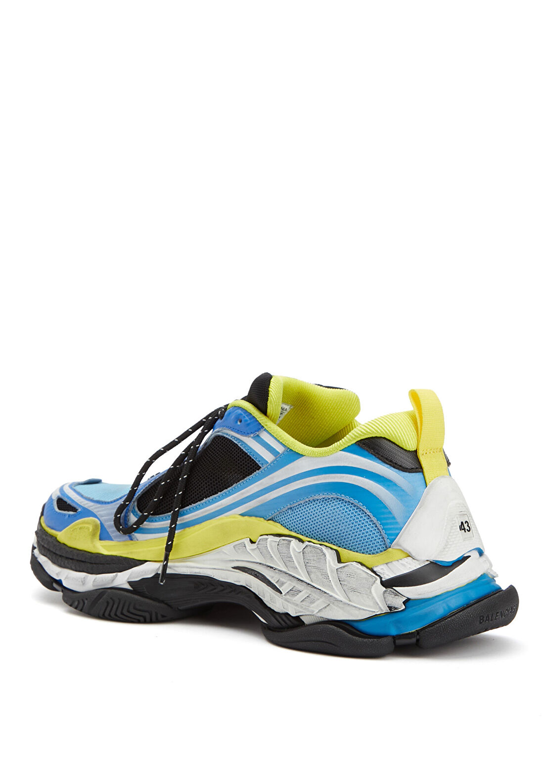 Balenciaga Triple S.2 Mavi Erkek Sneaker görsel 3
