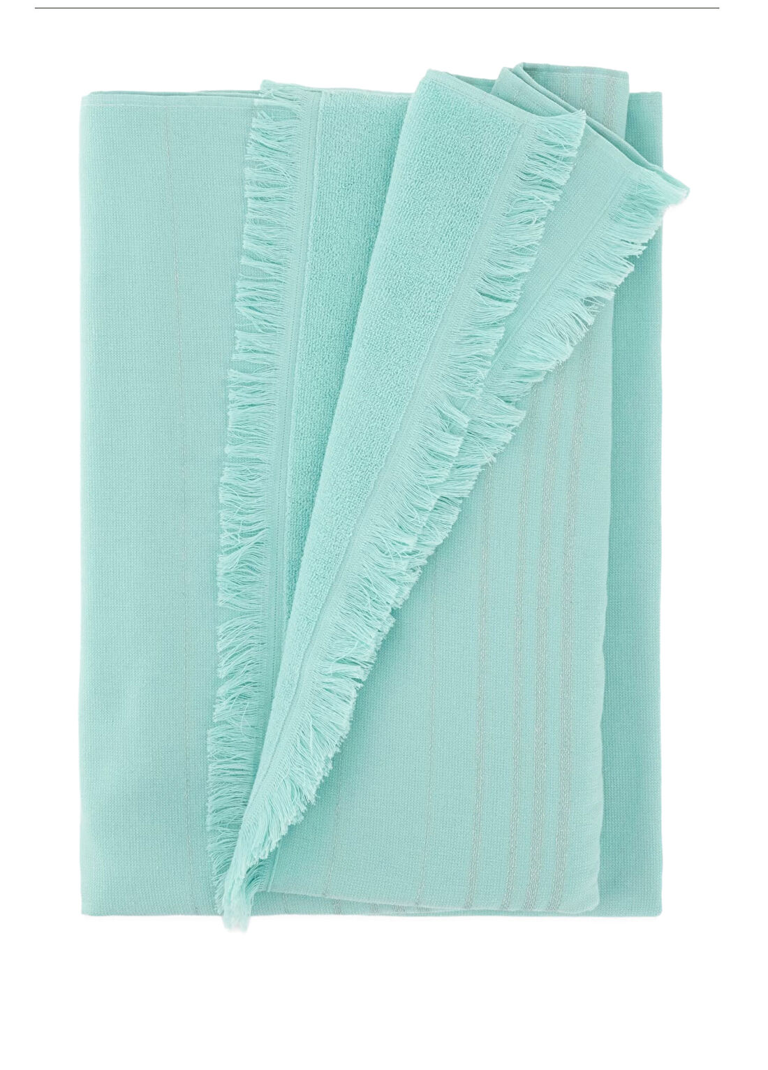 Guess Terry Yeşil Kadın Plaj Havlusu görsel 2