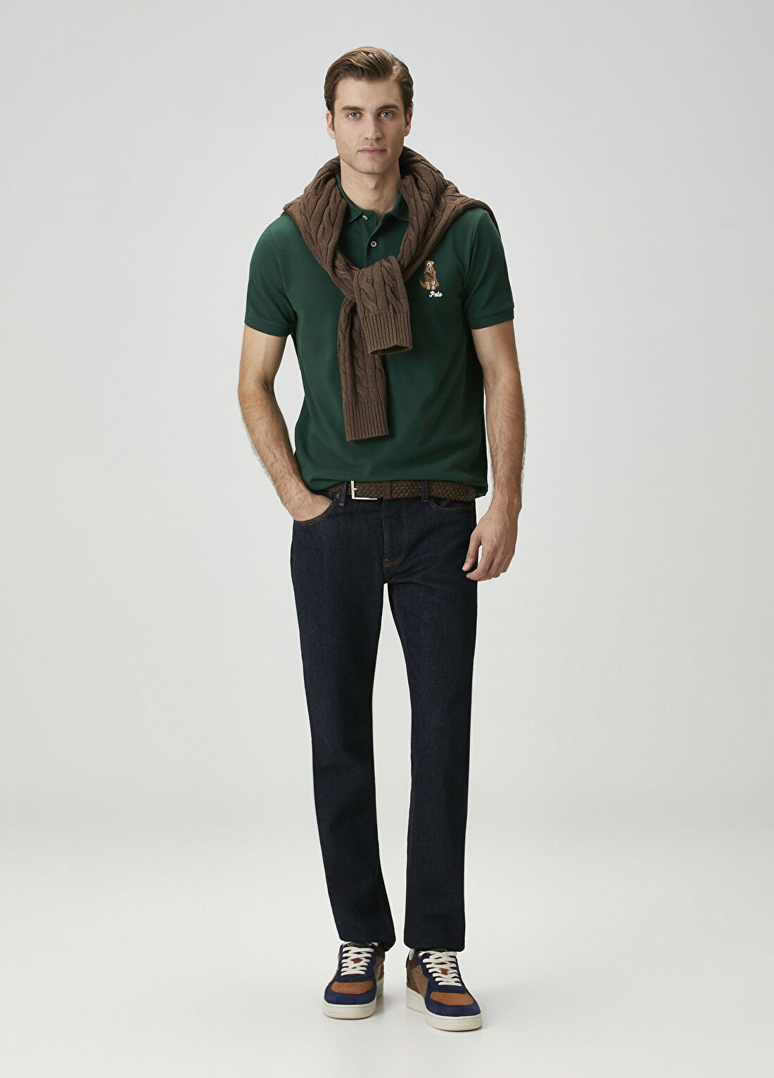 Polo Ralph Lauren Yeşil Polo Yaka T-shirt