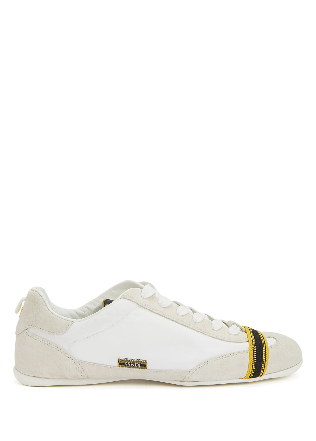 Fendi Wrap Beyaz Erkek Deri Sneaker