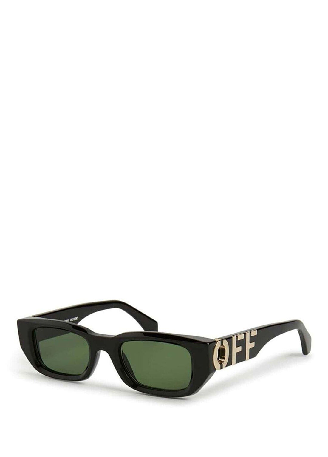 Off-White OERI124 49 1055 Siyah Asetat Kadın Güneş Gözlüğü görsel 2