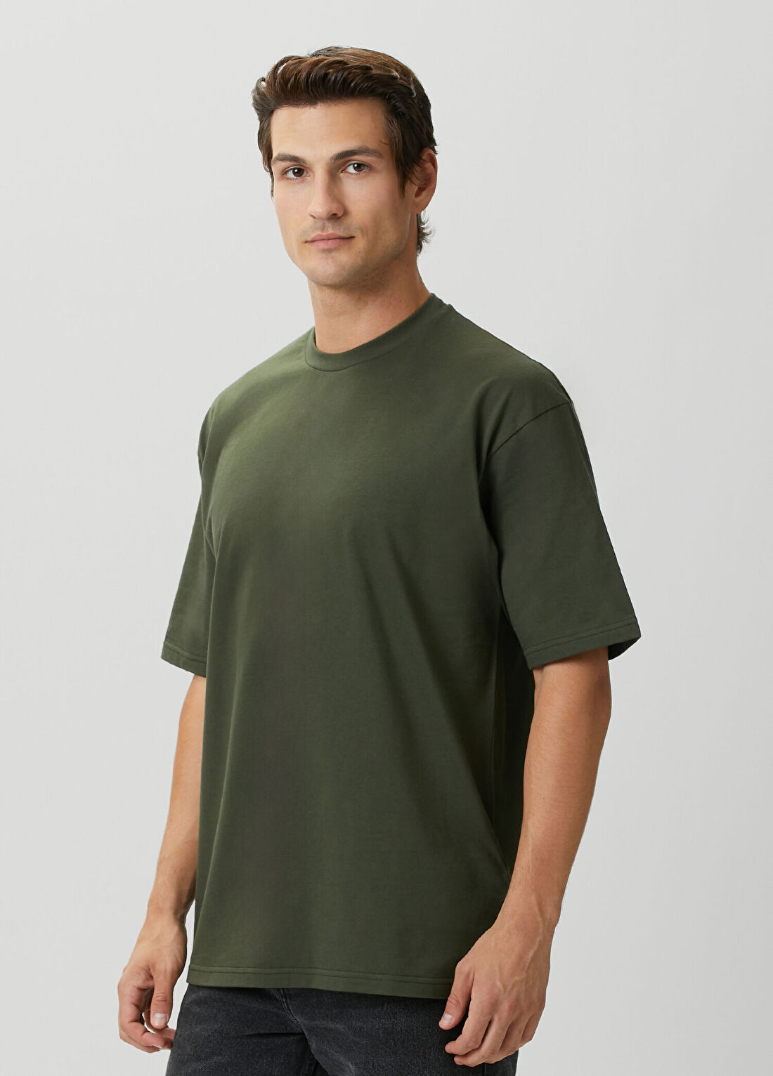 Jil Sander Haki T-shirt görsel 3