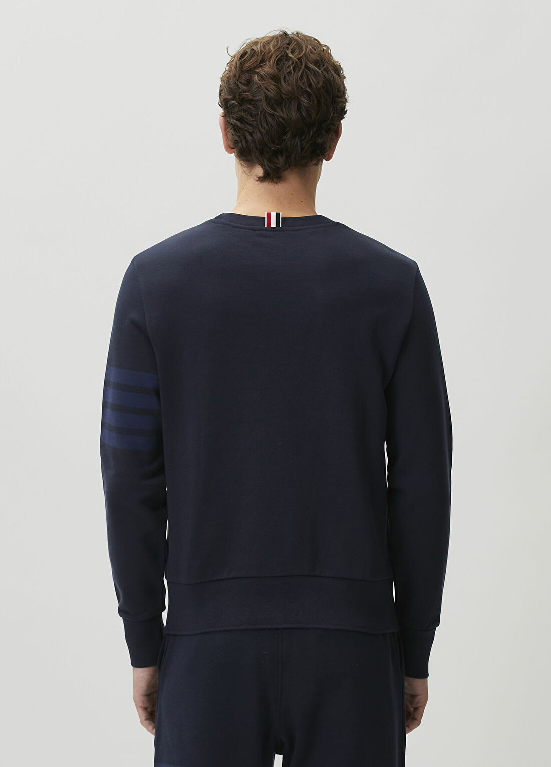Thom Browne Lacivert Sweatshirt görsel 4