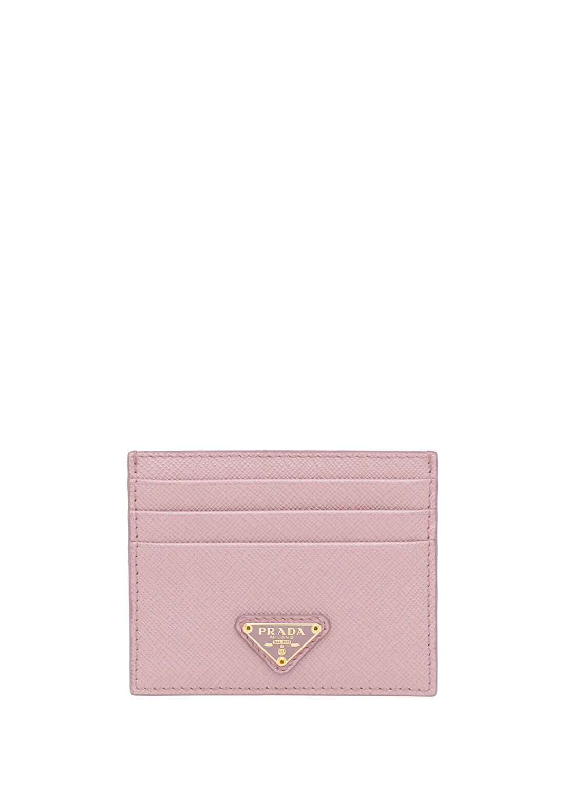 Prada Pembe Saffiano Deri Kadın Kartlık
