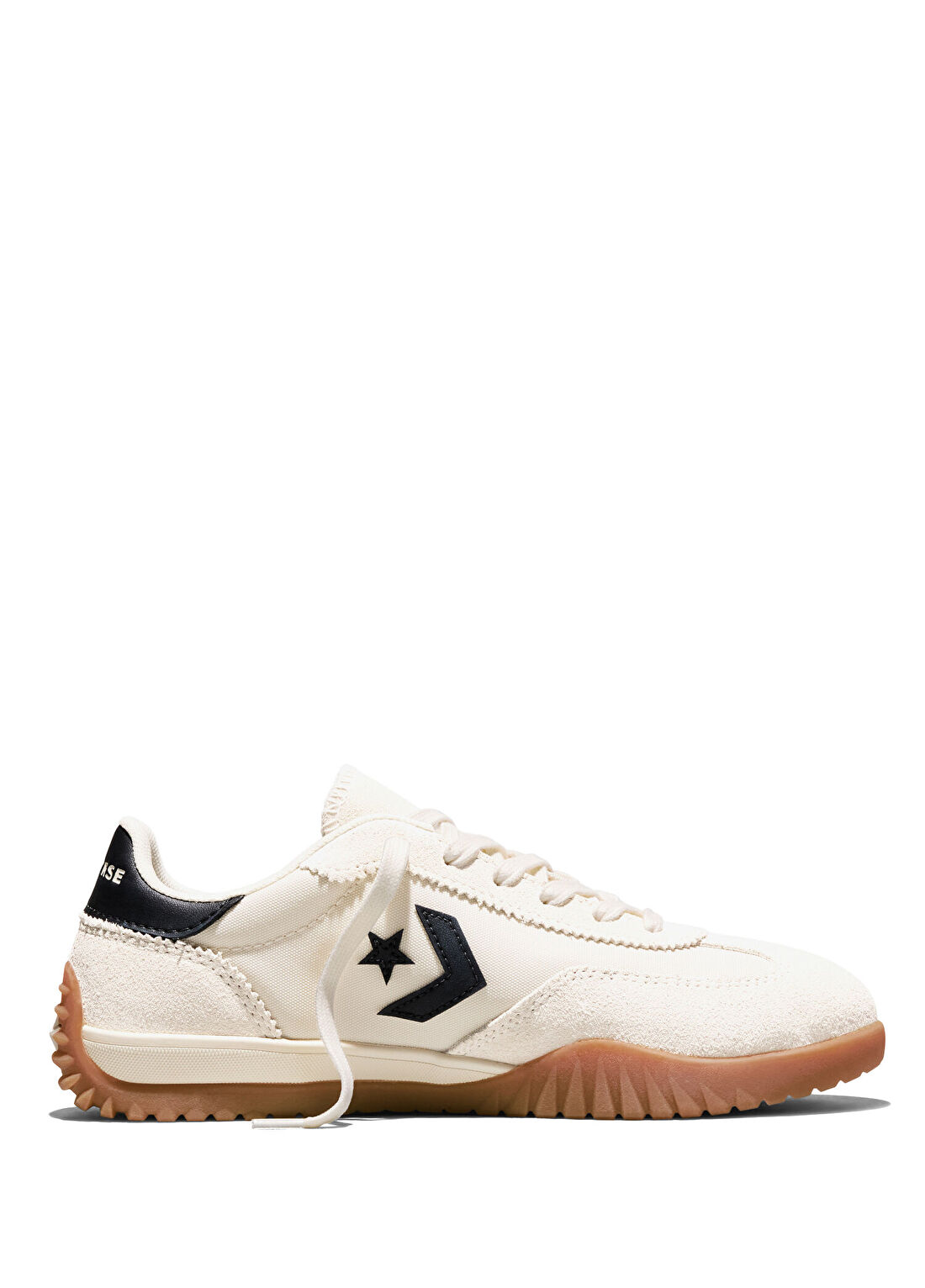 Converse Run Star Trainer Unisex Krem Süet Sneaker