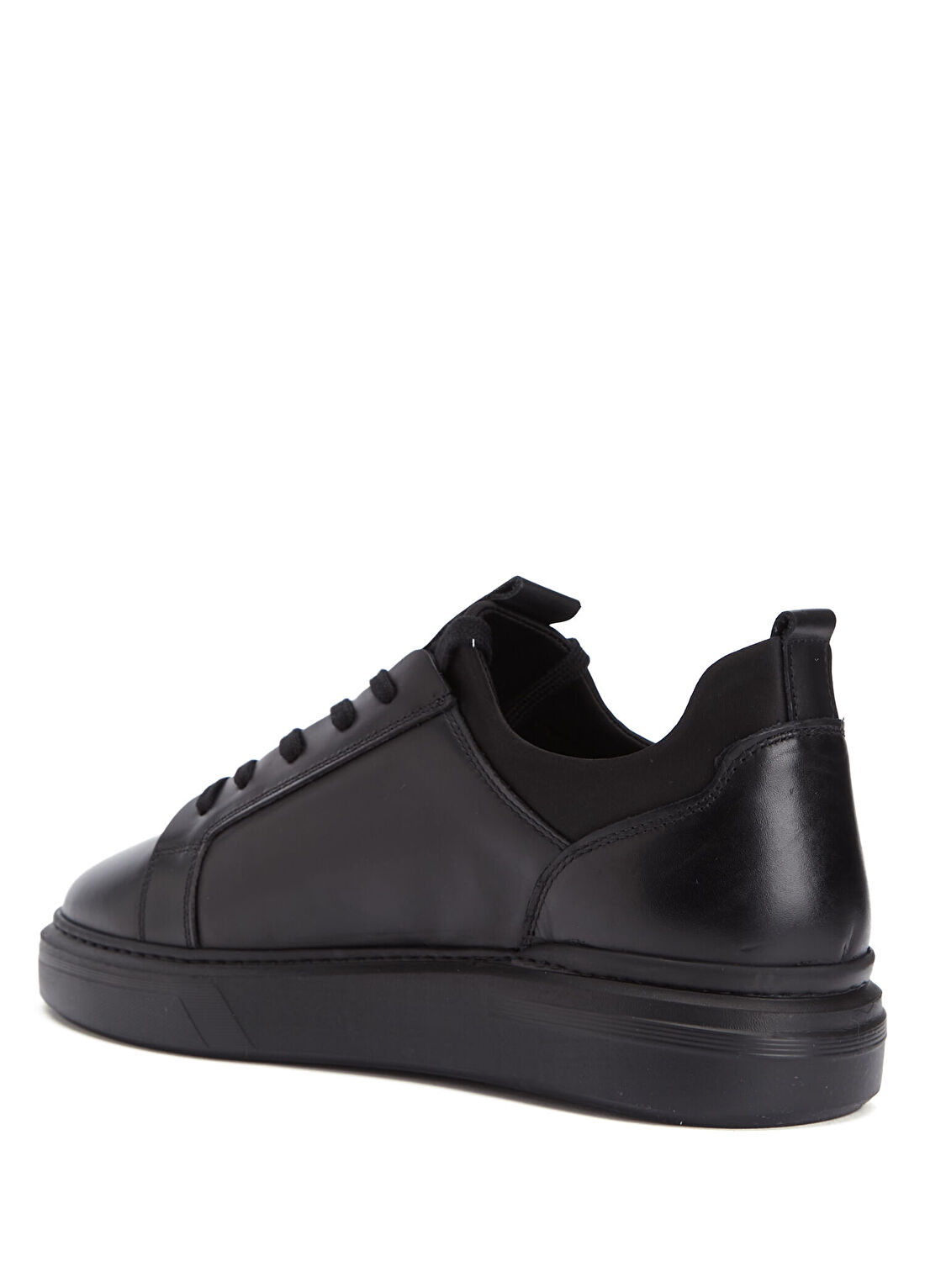 Beymen Club Siyah Scuba Detaylı Erkek Deri Sneaker görsel 3
