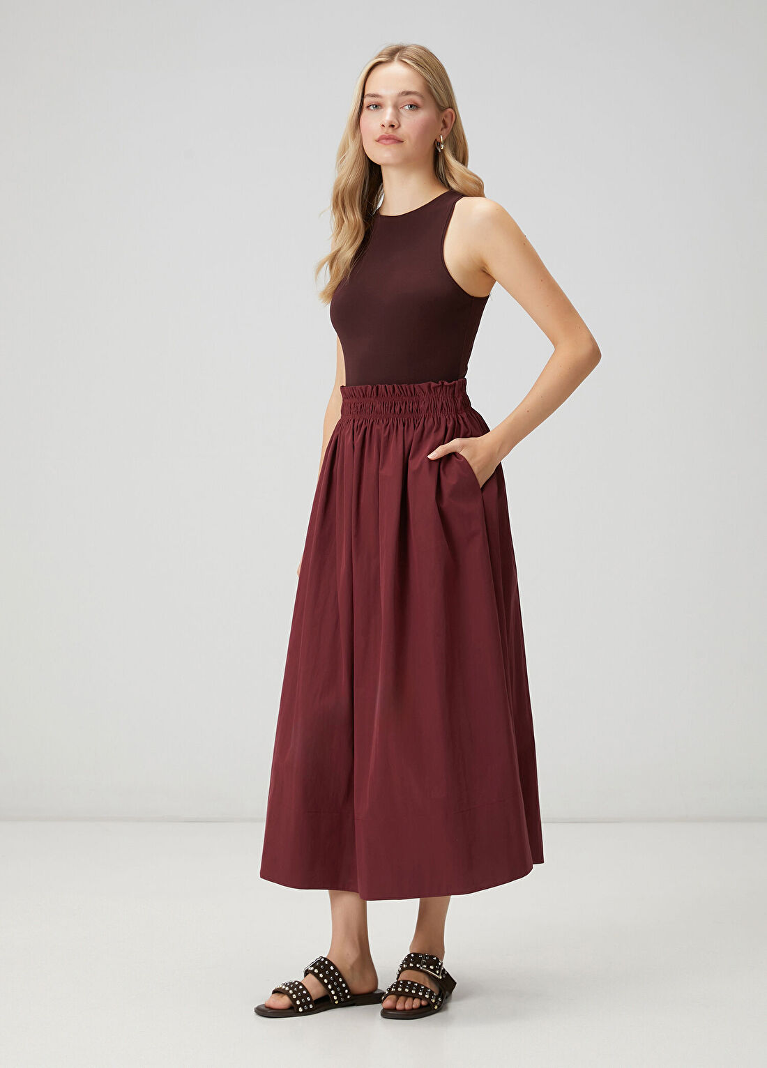 Beymen Club Mürdüm Racerback Basic Atlet görsel 3