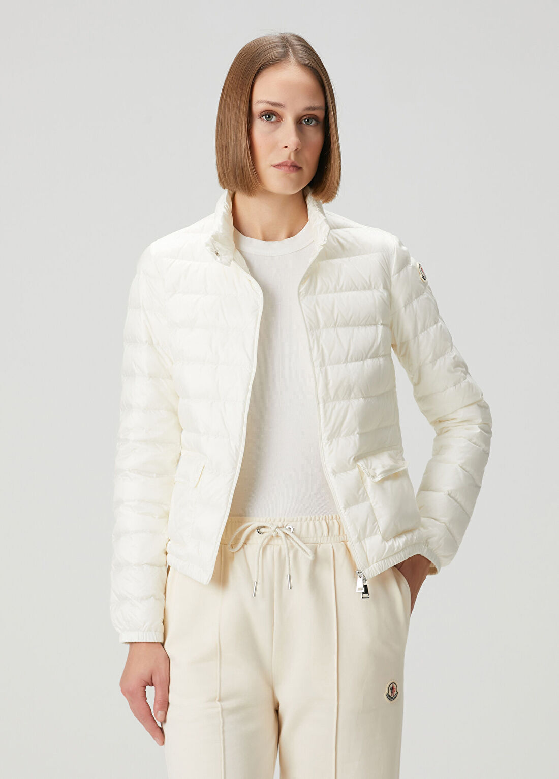Moncler Lans Ekru Mont