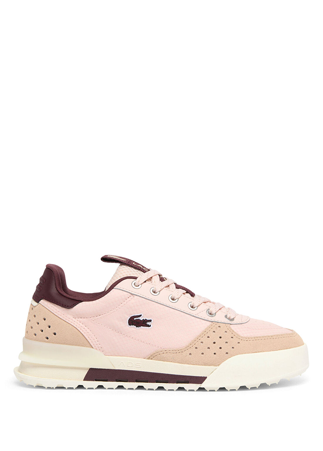 Lacoste Slam Break Pembe Deri Süet Kadın Sneaker