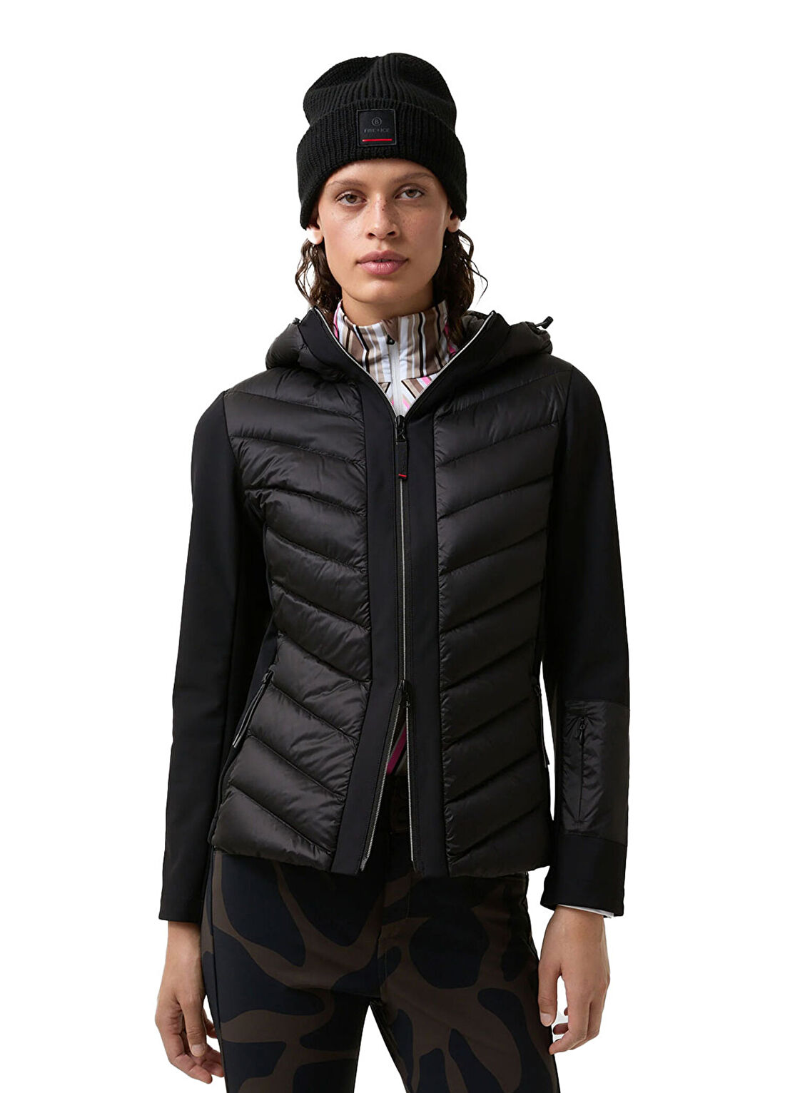 Bogner Fire & Ice Joana2-D Fire & Ice Joana Hybrid Siyah Kadın Kayak Snowboard Montu
