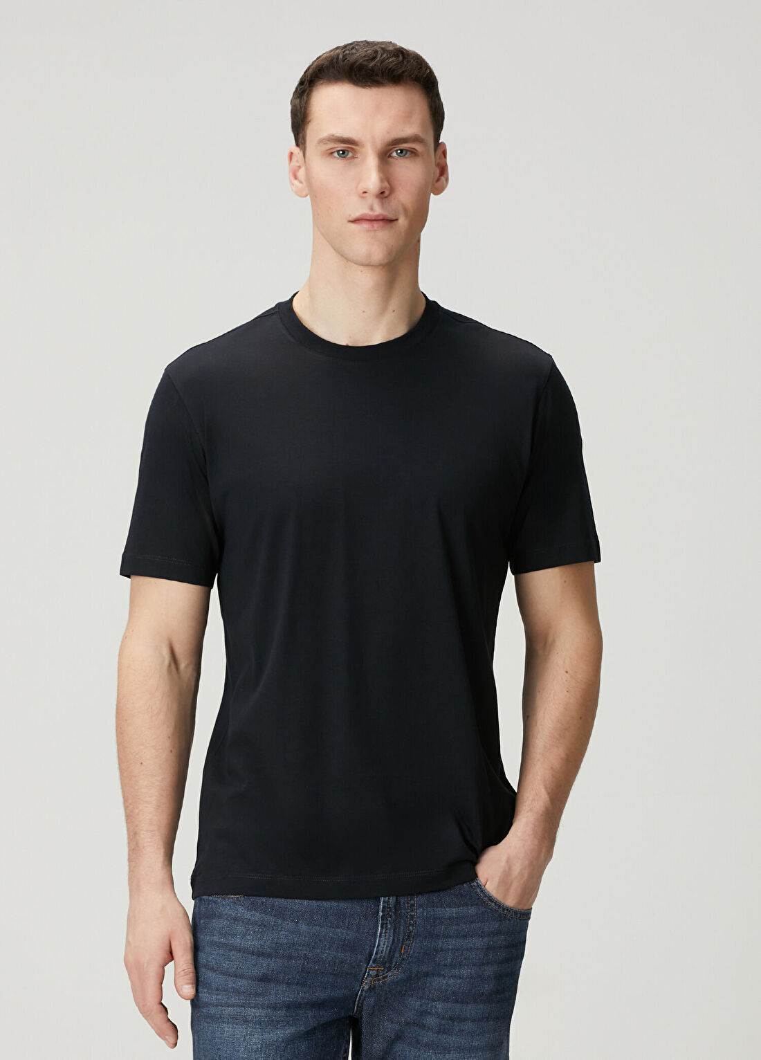Slowear Siyah Basic T-shirt