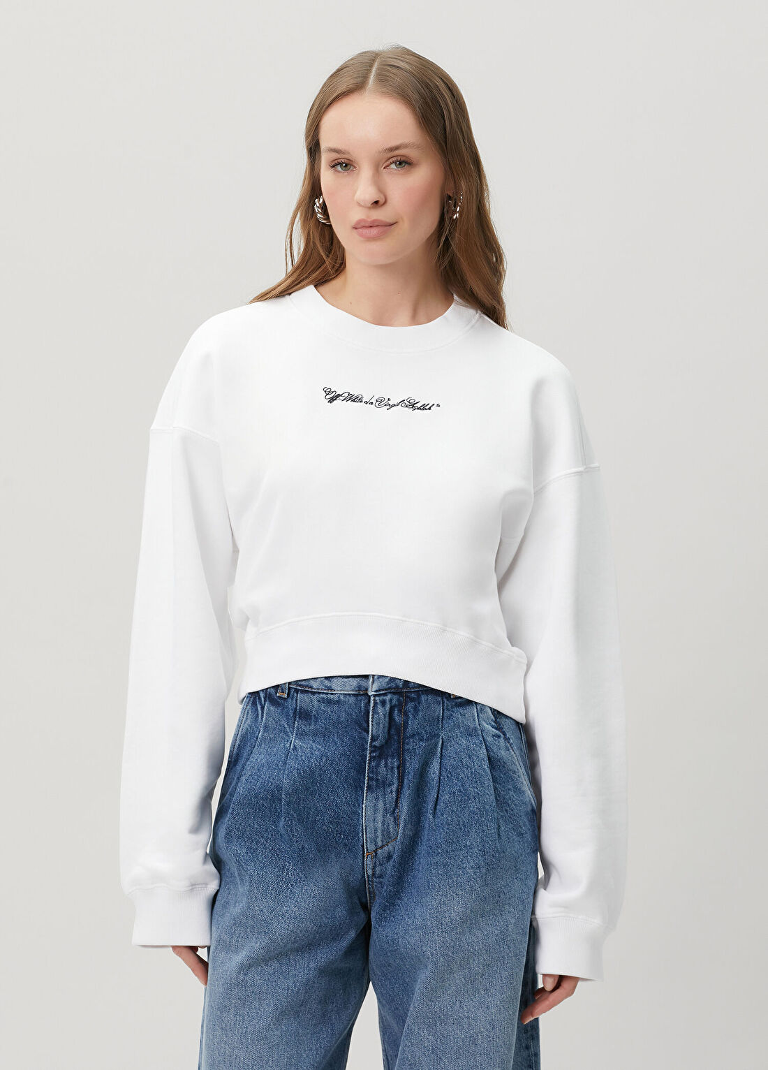 Off-White Beyaz Sweatshirt