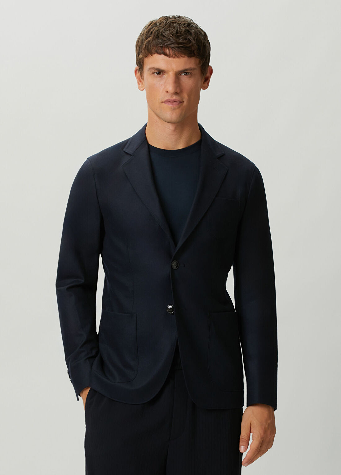 Giorgio Armani Lacivert Kaşmir Ceket