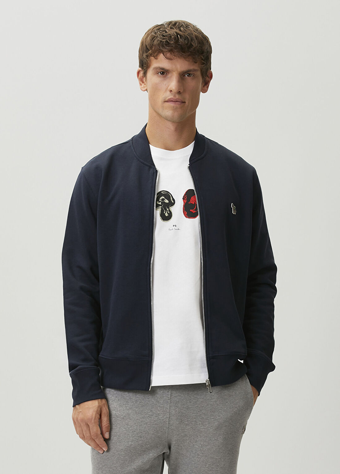 PS Paul Smith Regular Fit Lacivert Sweatshirt