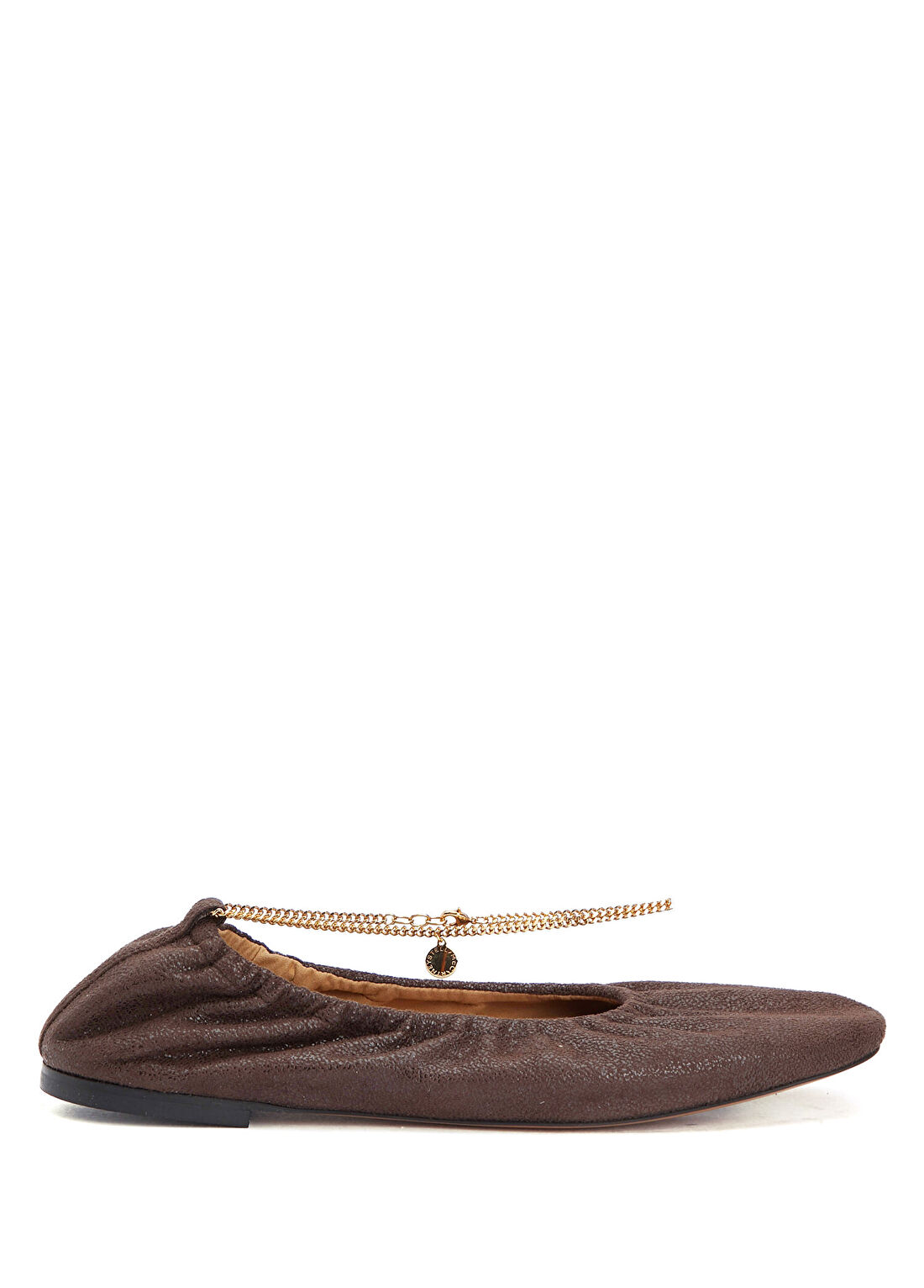 Stella McCartney Koyu Kahverengi Babet