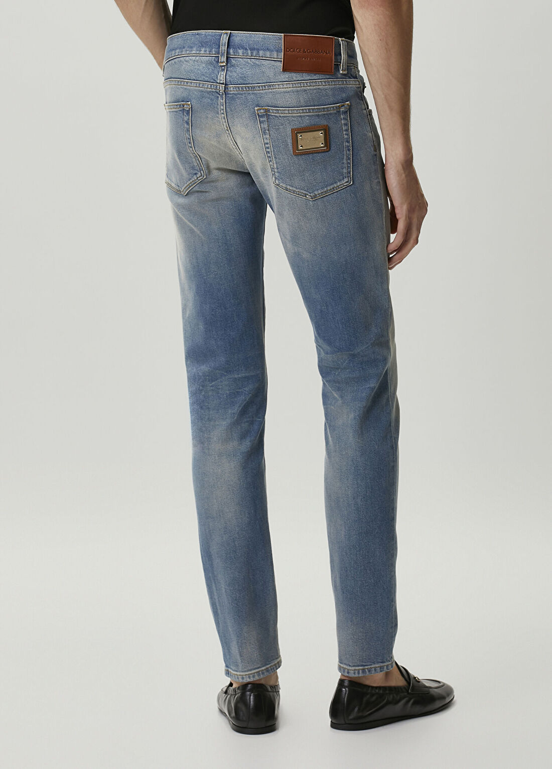 Dolce&Gabbana Skinny Fit Mavi Jean Pantolon görsel 3