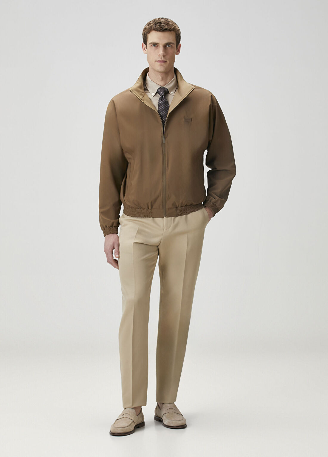 Ferragamo Bej Pantolon