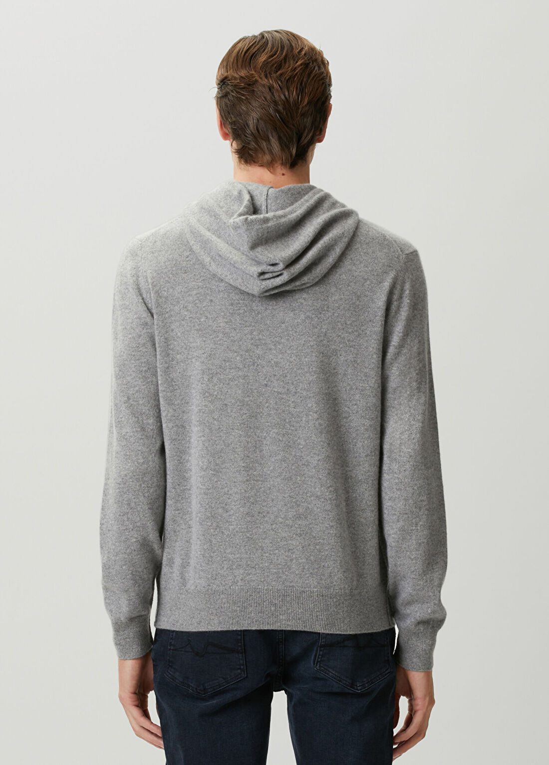 7 For All Mankind Gri Kaşmir Kazak görsel 4