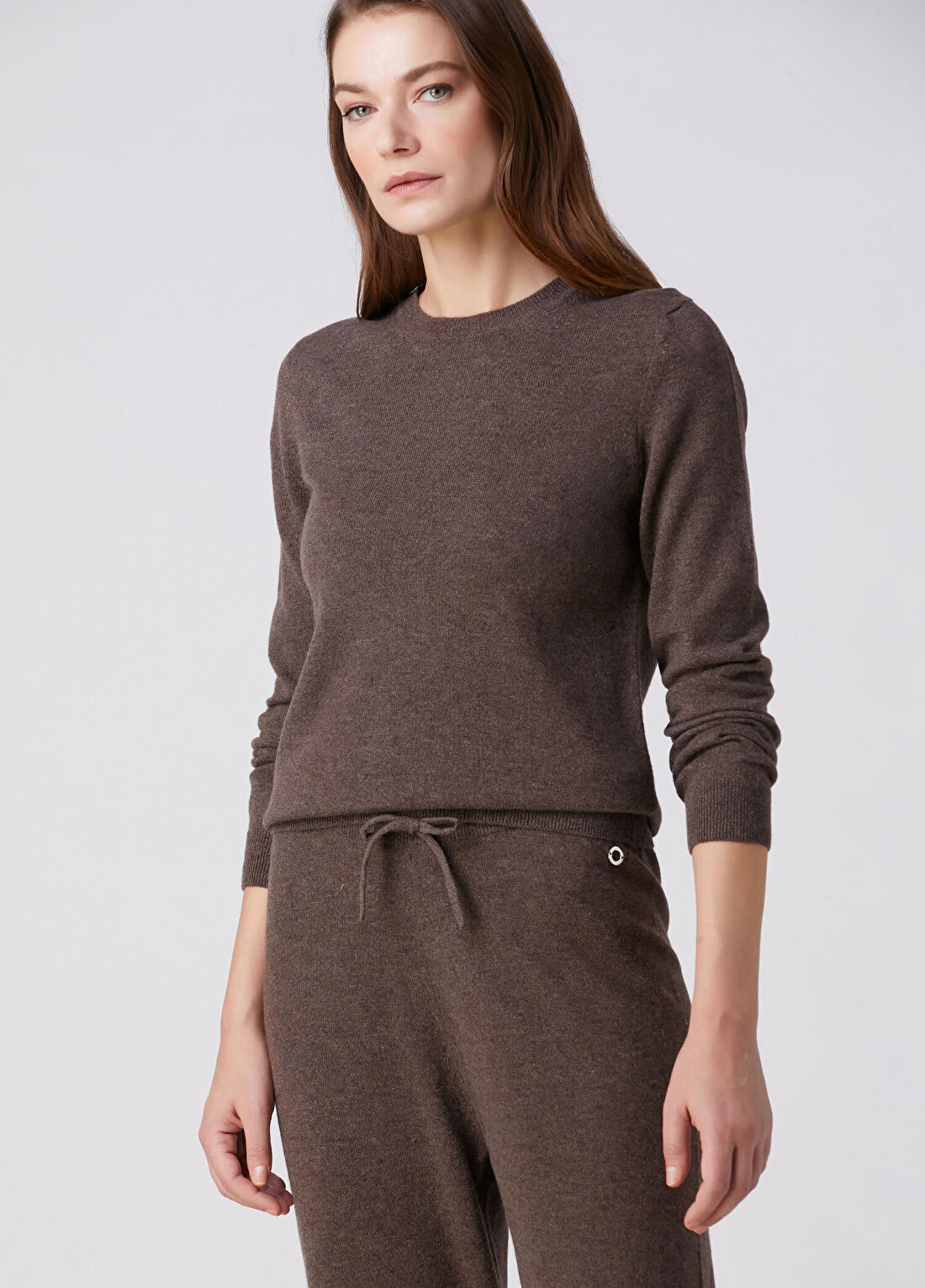 Beymen Collection Kahverengi Kaşmir Triko görsel 2