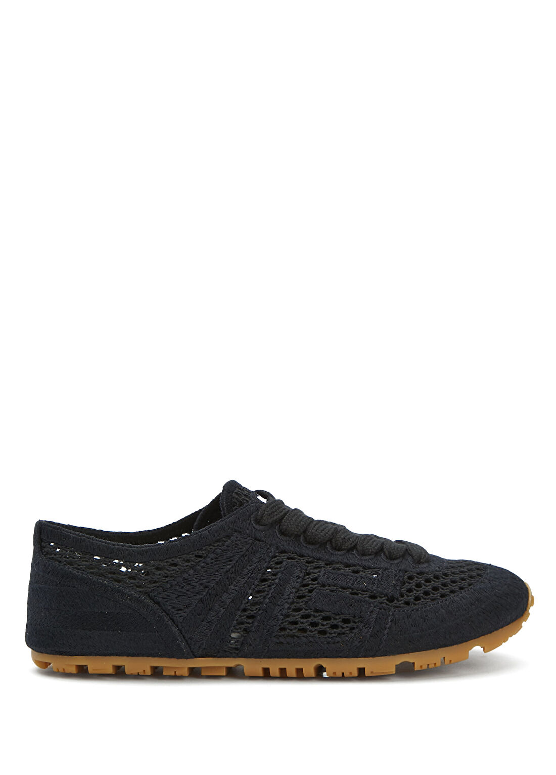 Balmain Racer 45 Siyah Örgü Dokulu Kadın Sneaker