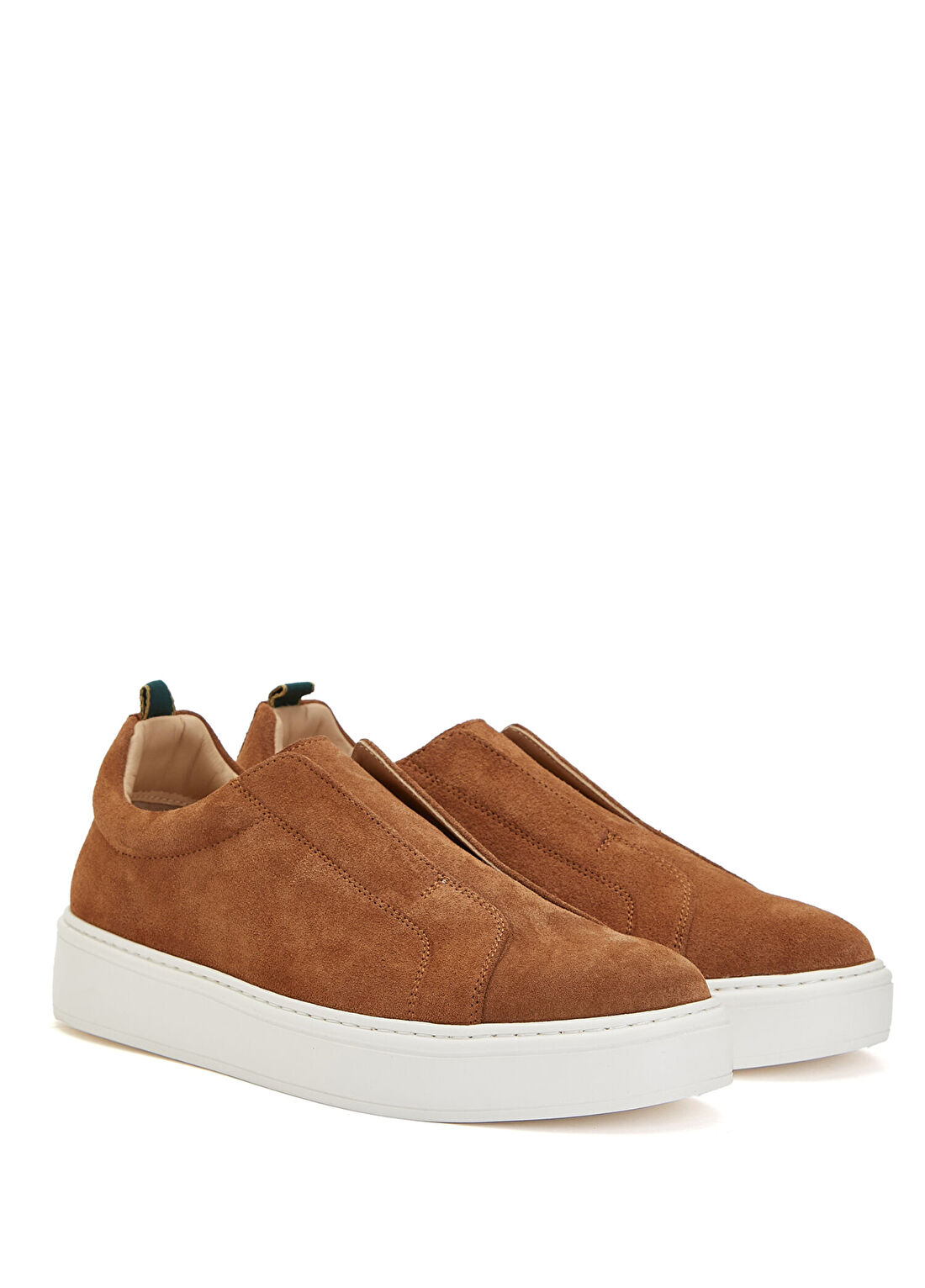 George Hogg Taba Kadın Süet Sneaker görsel 2