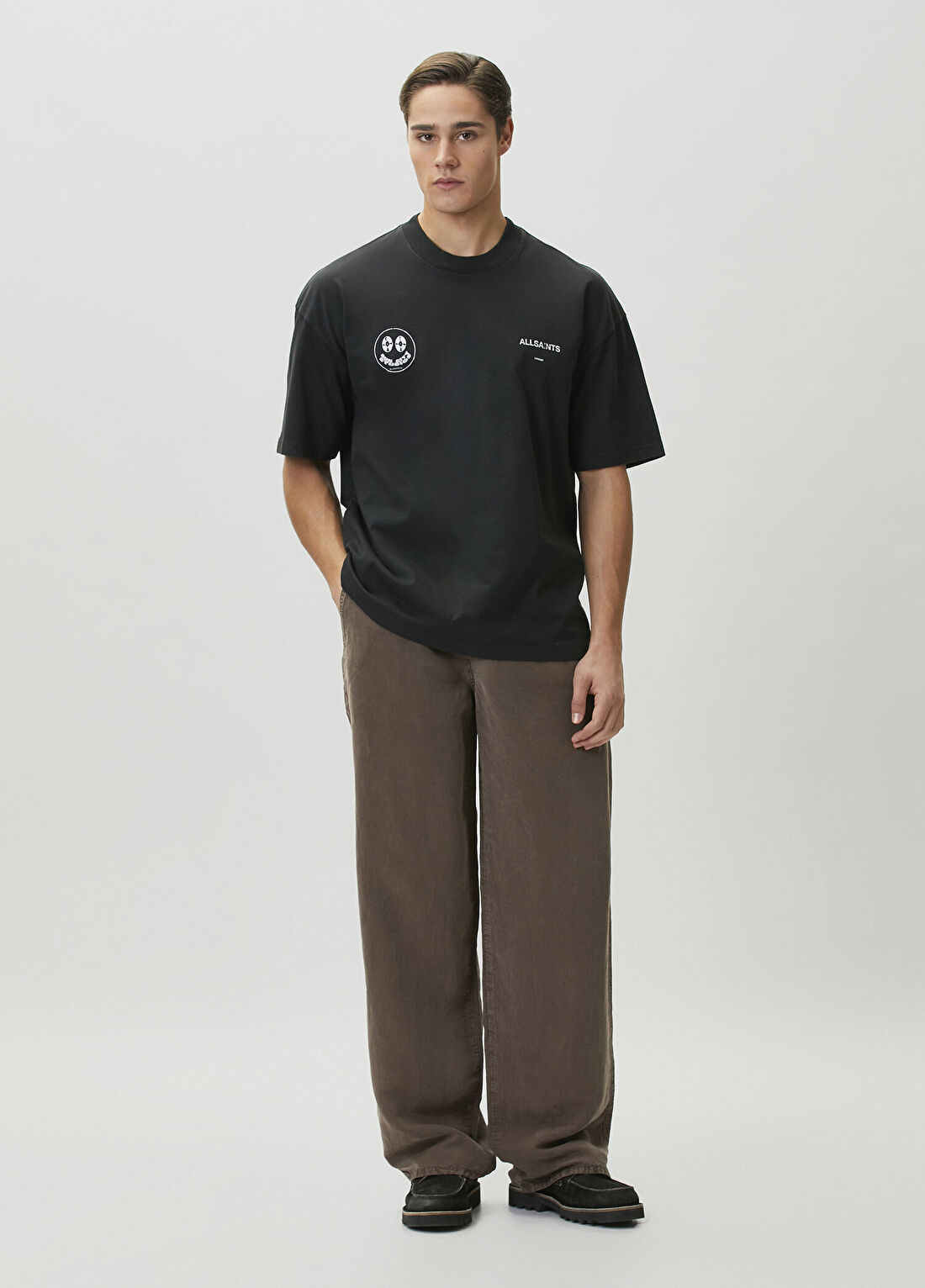 AllSaints Korten Kahverengi Pantolon