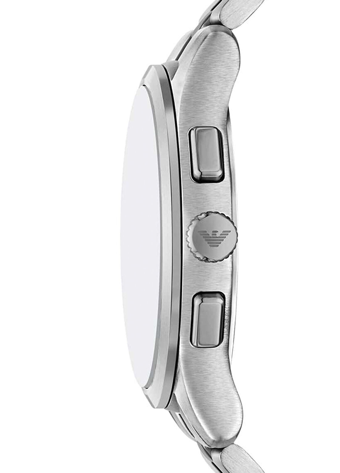 Emporio Armani AR11691 Metalik Gri Çelik Erkek Kol Saati görsel 2