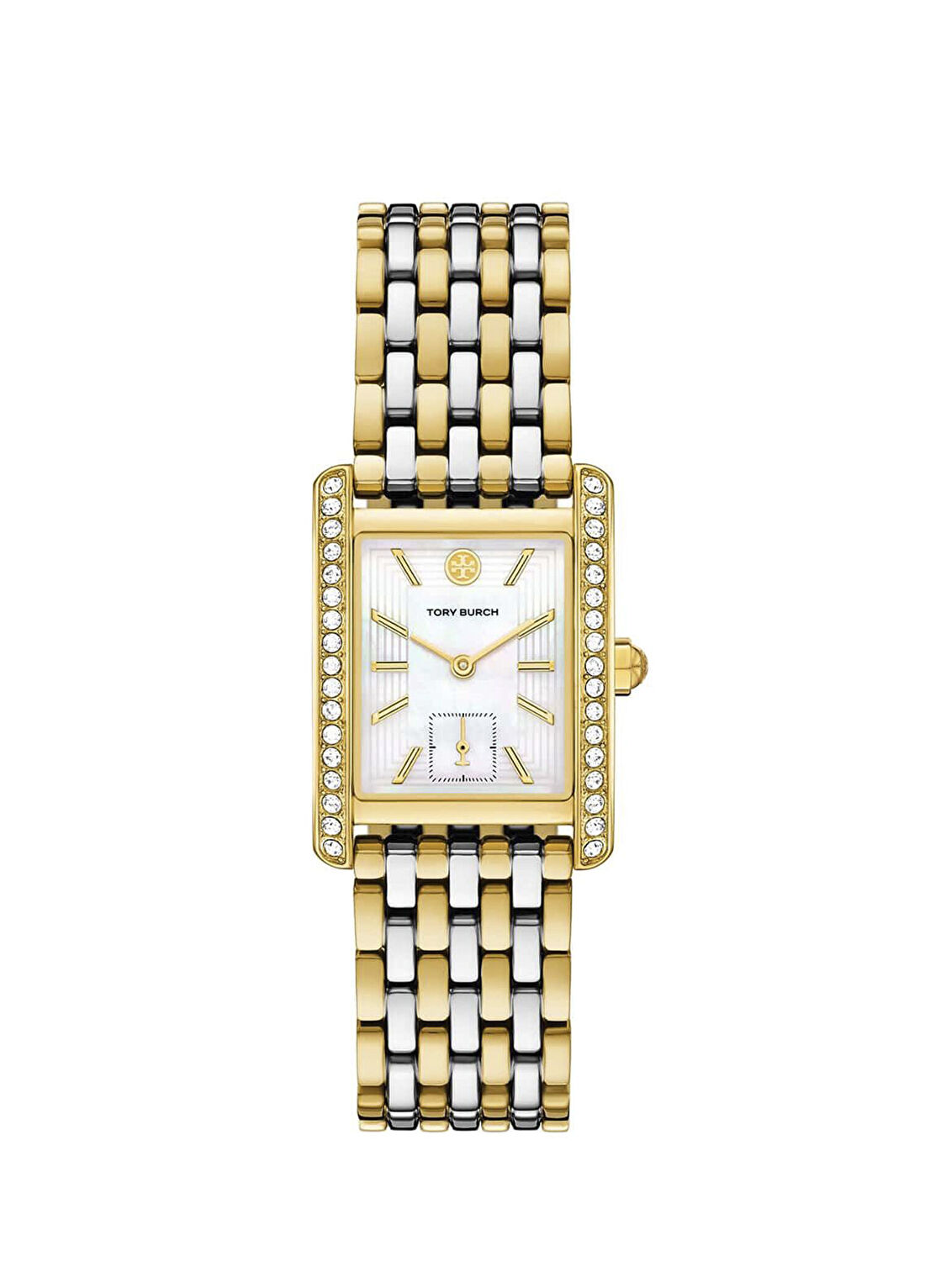 Tory Burch TBW1094 Altın Rengi Metalik Gri Çelik Kadın Kol Saati