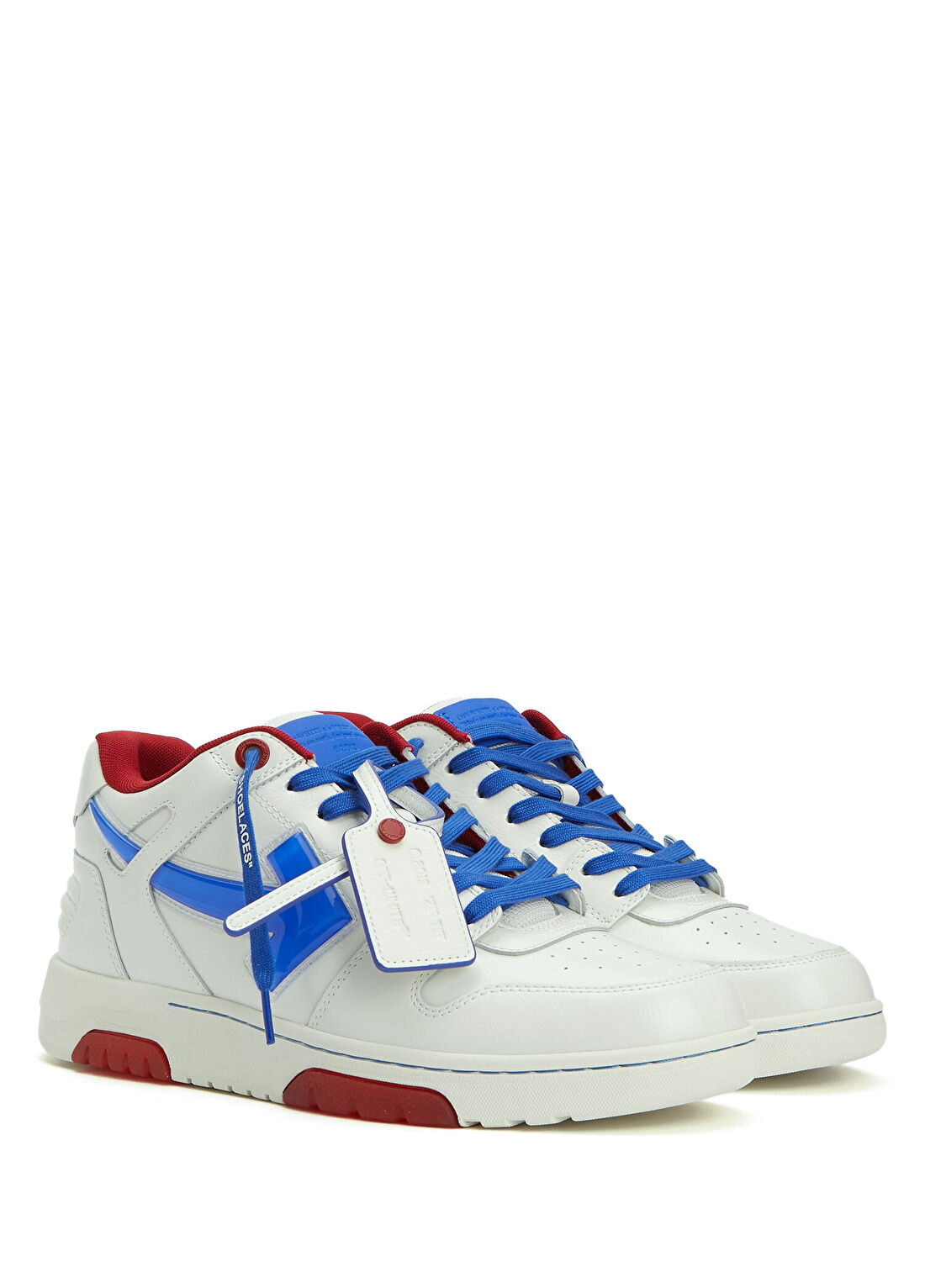 Off-White Out Of Office Çok Renkli Erkek Deri Sneaker görsel 2