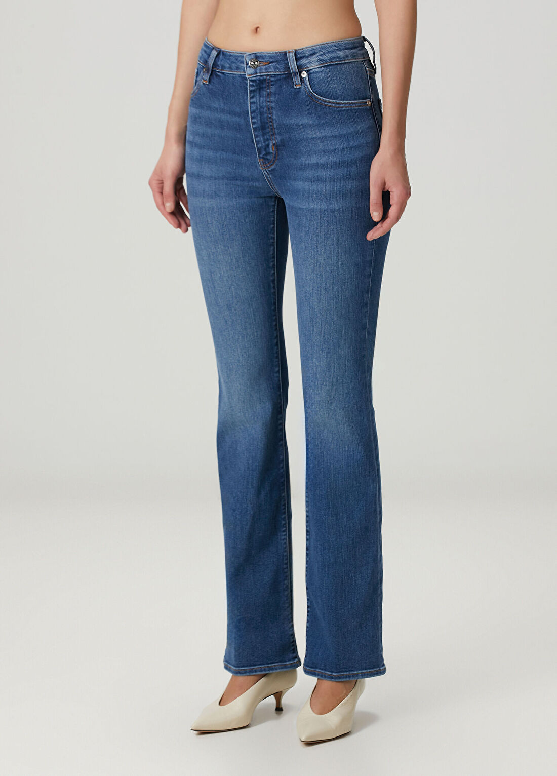 Frame Denim The Reboot Mavi Jean Pantolon görsel 3