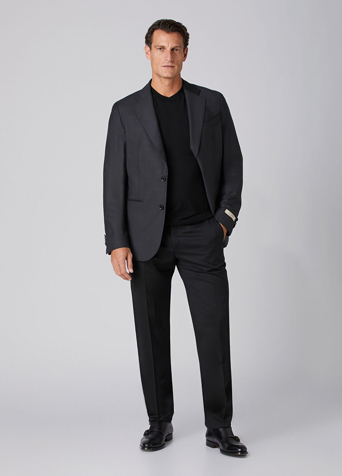 Beymen Collection Drop 8 Siyah Yün Ceket görsel 3