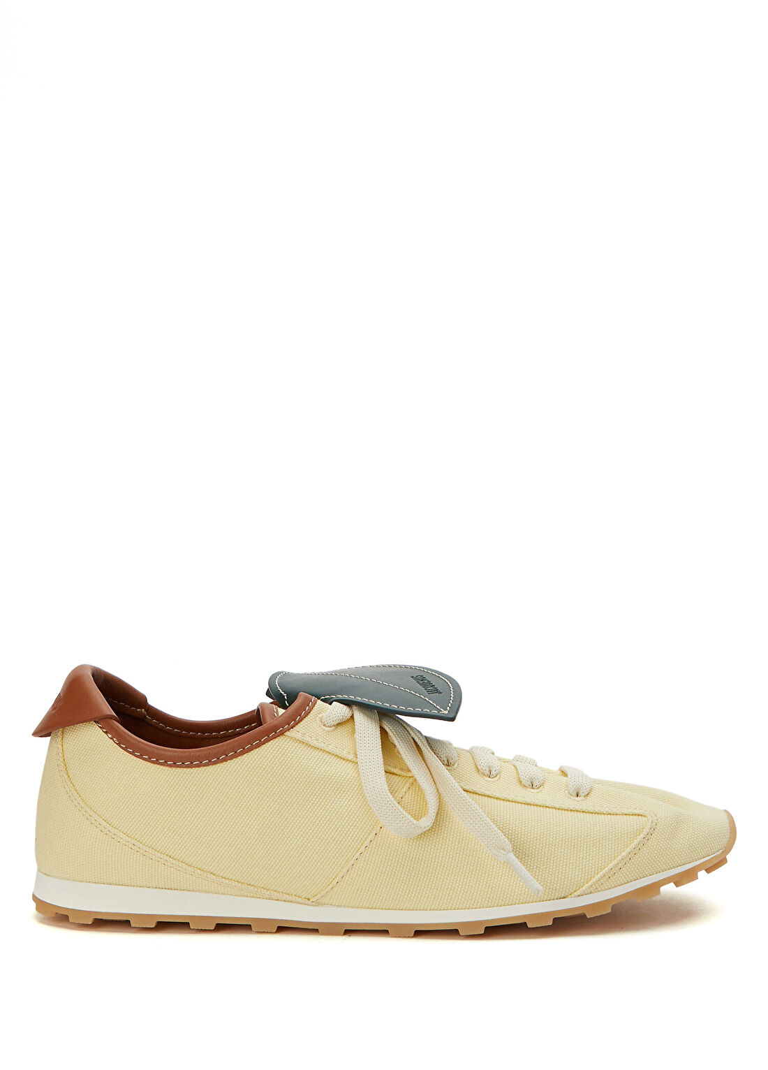 Jacquemus Les Tennis Sarı Erkek Deri Sneaker